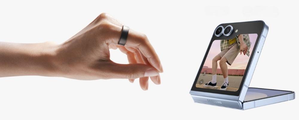 Gestionează-ți dispozitivul Samsung Galaxy Ring Inel Smart cu un simplu gest, pentru o utilizare rapidă și intuitivă.