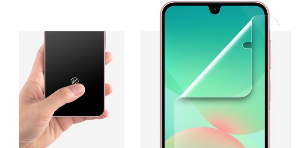 Folia de protecție Samsung Galaxy A26 5G îți păstrează ecranul perfect vizibil și răspunde instantaneu la atingeri.