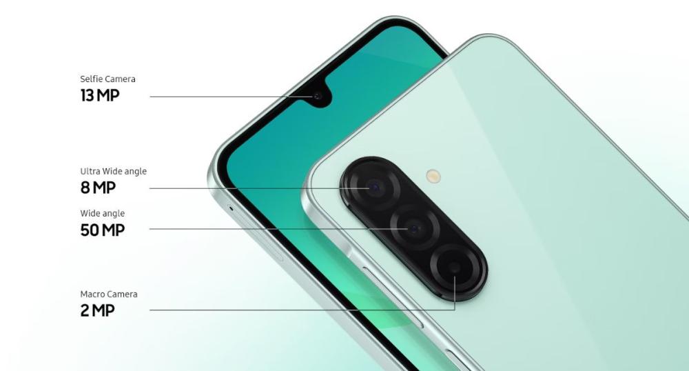 Camera principală de 50 MP și cea frontală de 13 MP a telefonului Samsung Galaxy A26 5G Dual SIM A266, oferă rezultate excelente.