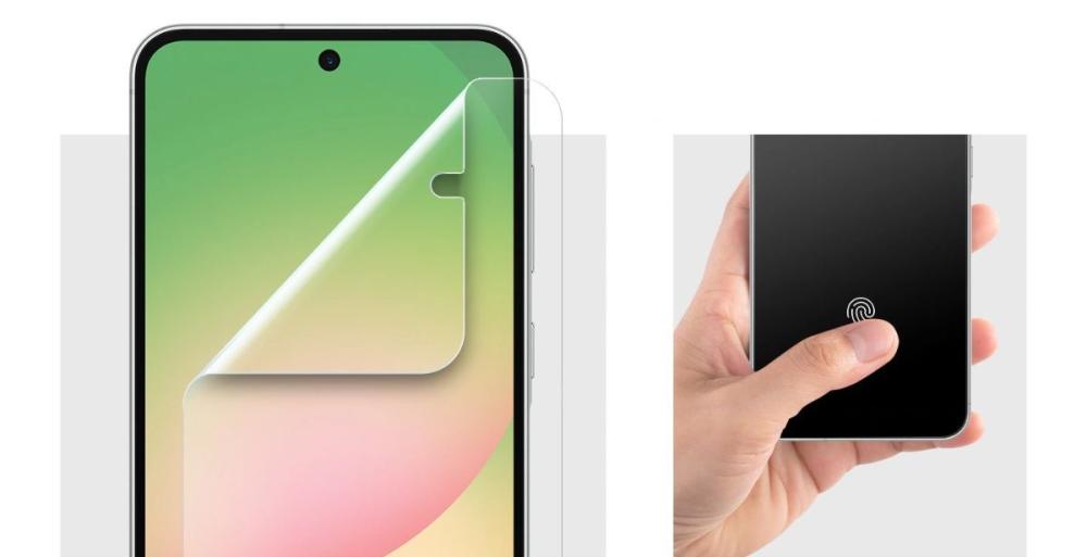 Stratul solid și transparent a Foliei de protecție Samsung Galaxy A56 5G, păstrează ecranul clar și sensibil la atingere.
