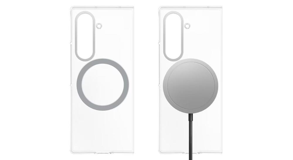 Clear Magnet Case este proiectată să funcționeze perfect cu încărcarea wireless.