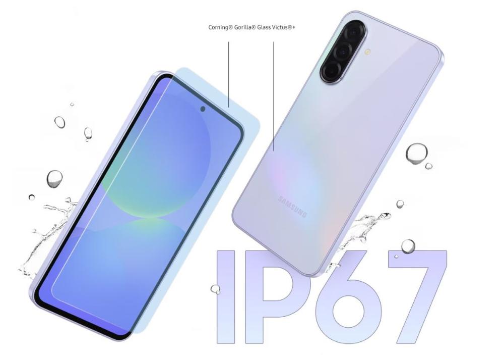 Samsung Galaxy A36 5G Enterprise Edition asigură rezistență sporită la zgârieturi, praf și apă.