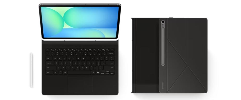 Atașează și detașează capacul husei Samsung Smart BookCover Galaxy Tab S10 FE+, cu o singură mișcare.