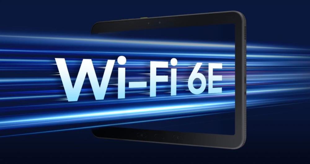 Viteze mari și conexiuni stabile grație Wi-Fi 6E a tabletei Samsung Galaxy Tab Active5 Pro.