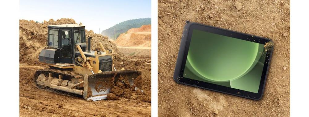 Galaxy Tab Active5 Pro îndeplinește standardul militar MIL-STD-810H, rezistent la zgârieturi și fisuri.