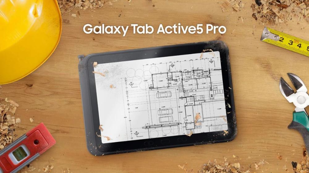 Samsung Galaxy Tab Active5 Pro Enterprise Edition este tableta robustă, proiectată special pentru condiții dure și activități intense.
