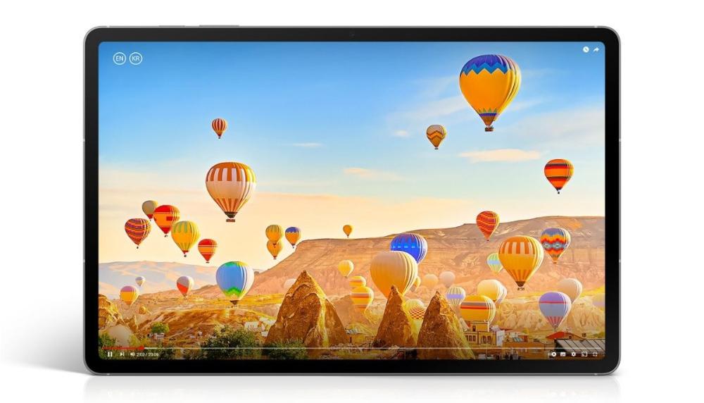 Ecranul tabletei Samsung Galaxy Tab S10 FE este mate si spectaculos de 10.9 inch.