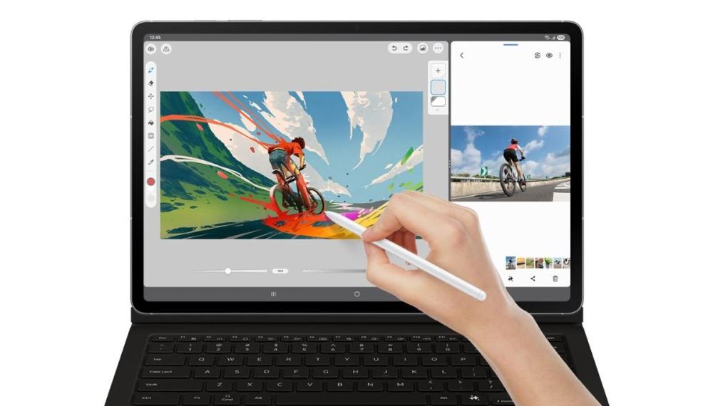 Gestionează eficient task-urile complexe cu procesorul Exynos 1580 a tebletei Samsung Galaxy Tab S10 FE.