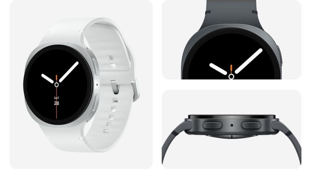 Galaxy Watch8 este disponibil în culorile Graphite și Silver.
