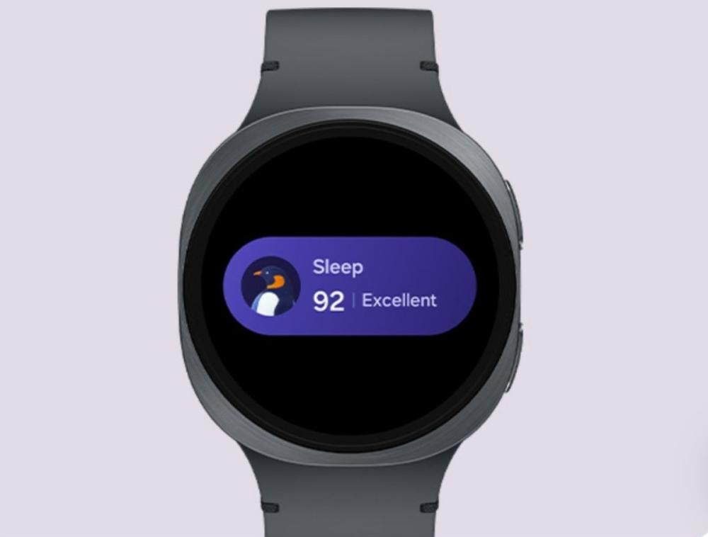 Samsung Galaxy Watch8 40mm oferă recomandări personalizate (exerciții, ora de culcare, etc.) pentru o odihnă mai eficientă.