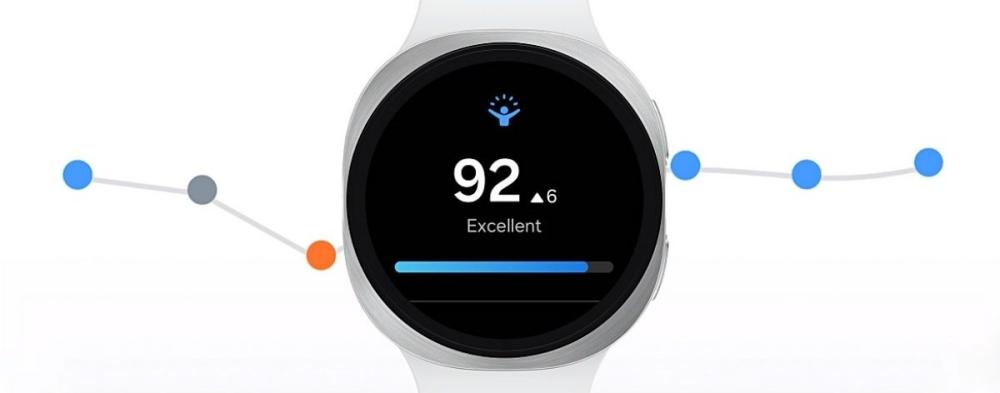 Samsung Galaxy Watch8 dsipune de Galaxy AI care analizează datele de somn, activitate și ritmul cardiac.
