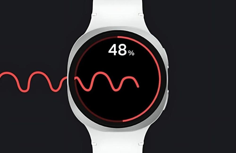 Samsung Galaxy Watch8 40mm monitorizează tensiunea arterială și efectuează ECG-uri.