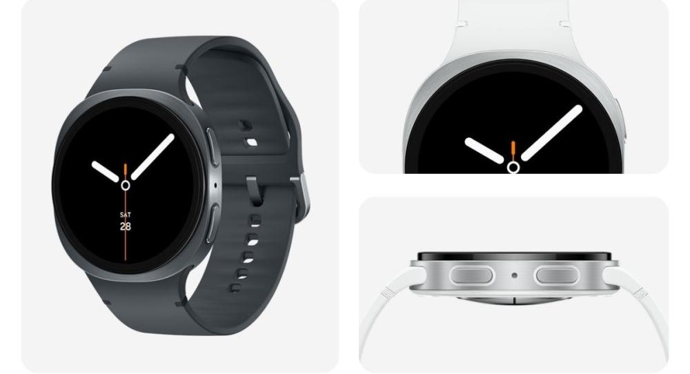 Galaxy Watch8 44mm este disponibil în nuanțe sofisticate: Graphite și Silver.