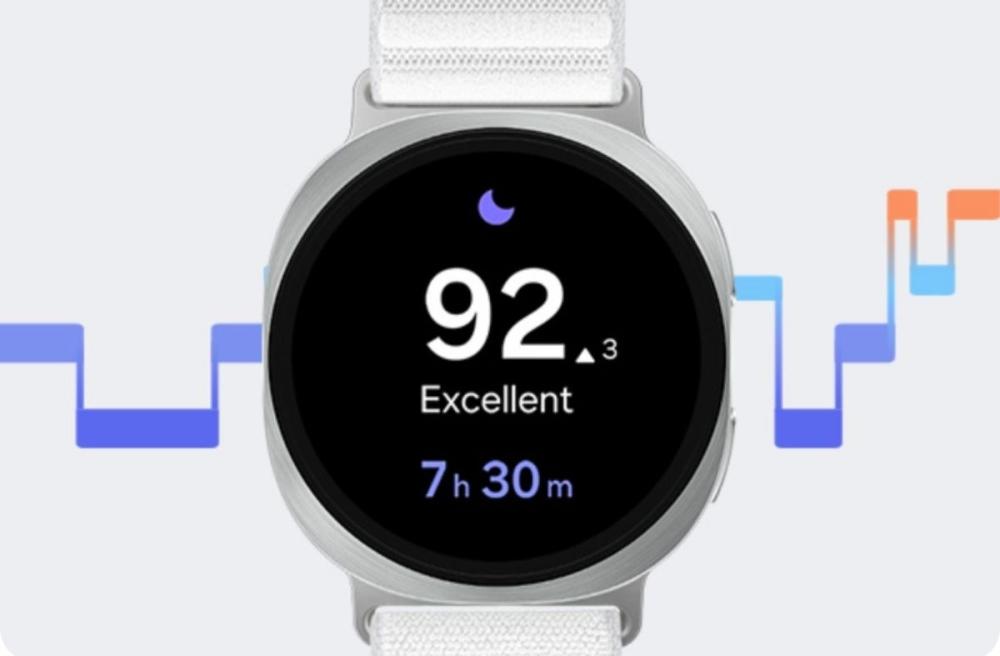 Galaxy Watch8 oferă informații detaliate despre fazele somnului.
