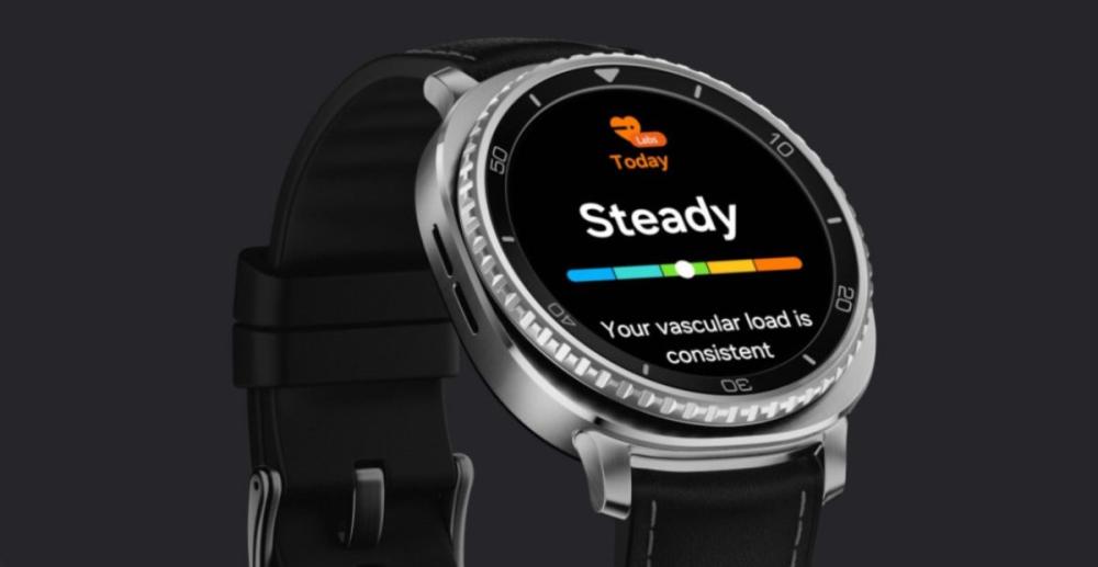 Funcția Vascular Load a ceasului Samsung Galaxy Watch8 Classic, monitorizează stresul vascular pe timpul nopții.