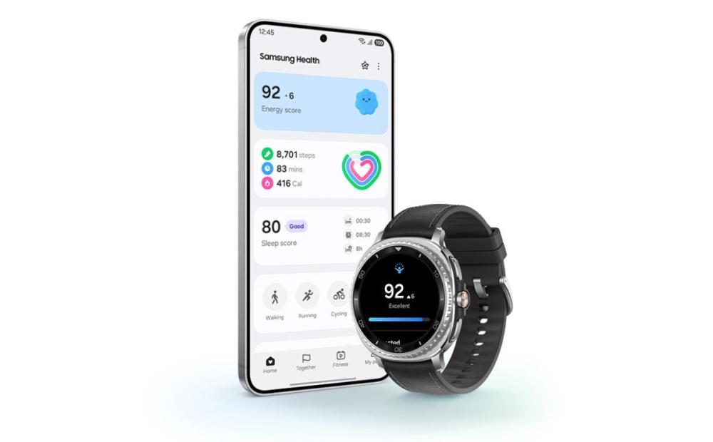 Samsung Galaxy Watch8 Classic urmărește și ajustează intensitatea exercițiilor conform zonelor personalizate de ritm cardiac.