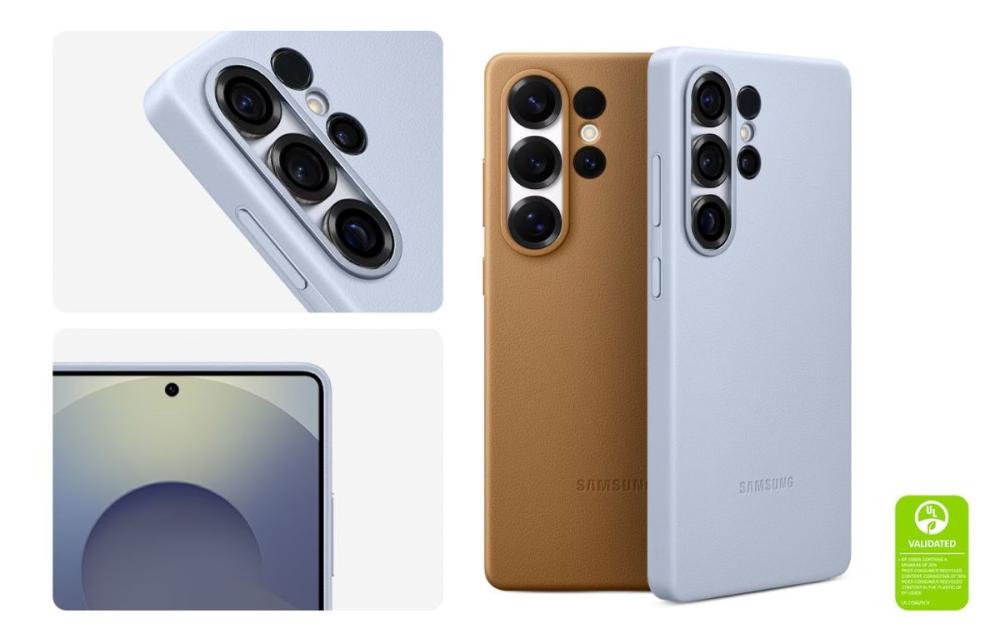 Husa de piele ecologică Kindsuit Samsung Galaxy S25 Ultra S938, îmbină stilul sofisticat cu funcționalitatea.