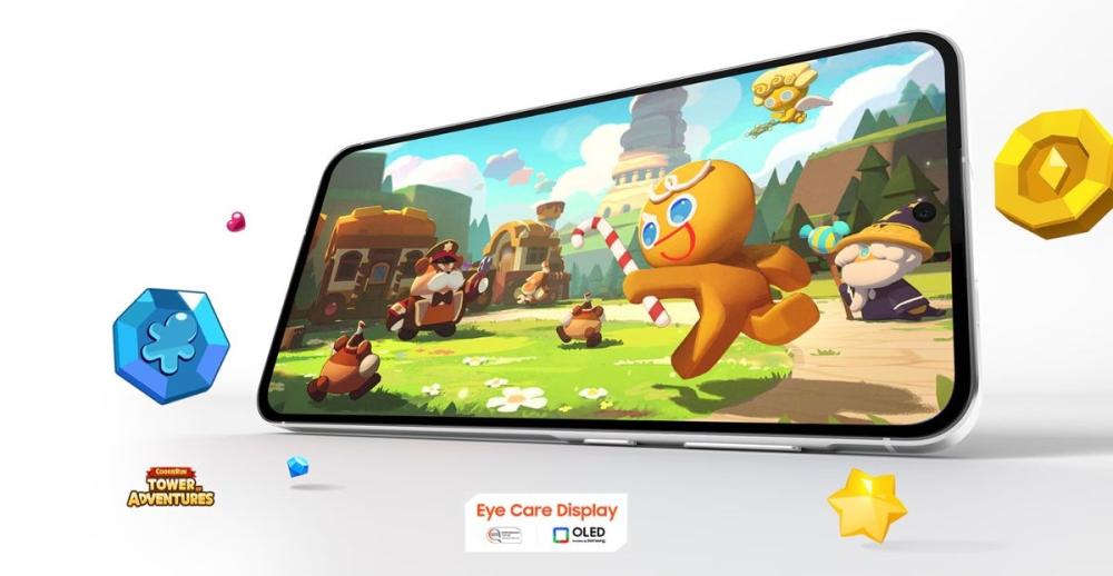 Joacă-te fără întreruperi sau urmărește filme fără pauze datorită procesorului avansat a telefonului Samsung Galax A56 5G Dual SIM A566.