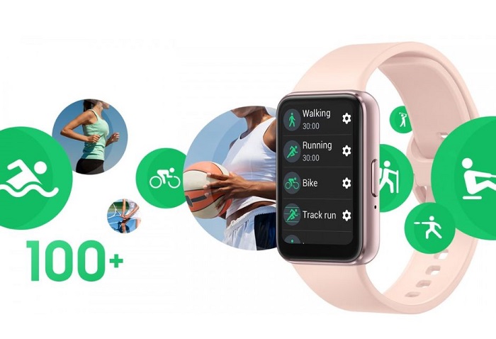 bratara samsung galaxy fit3 monitorizeaza peste 100 de sporturi