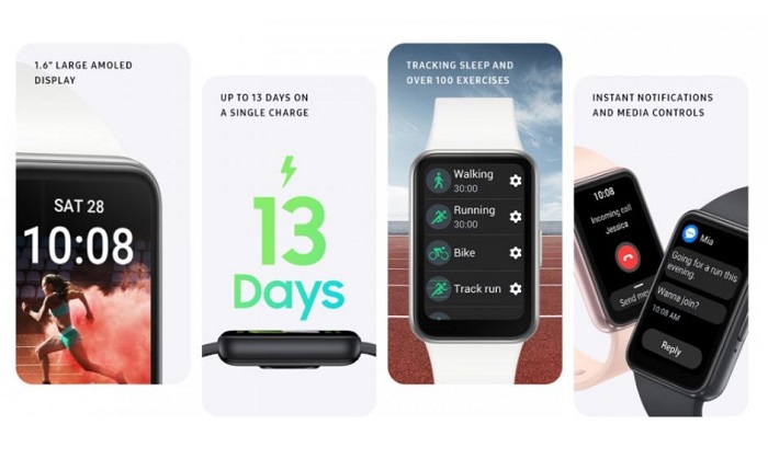 bratara smart samsung galaxy fit3 este foarte performanta