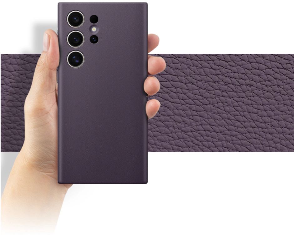 husa piele ecologica samsung galaxy s24 ultra este subtire si fina