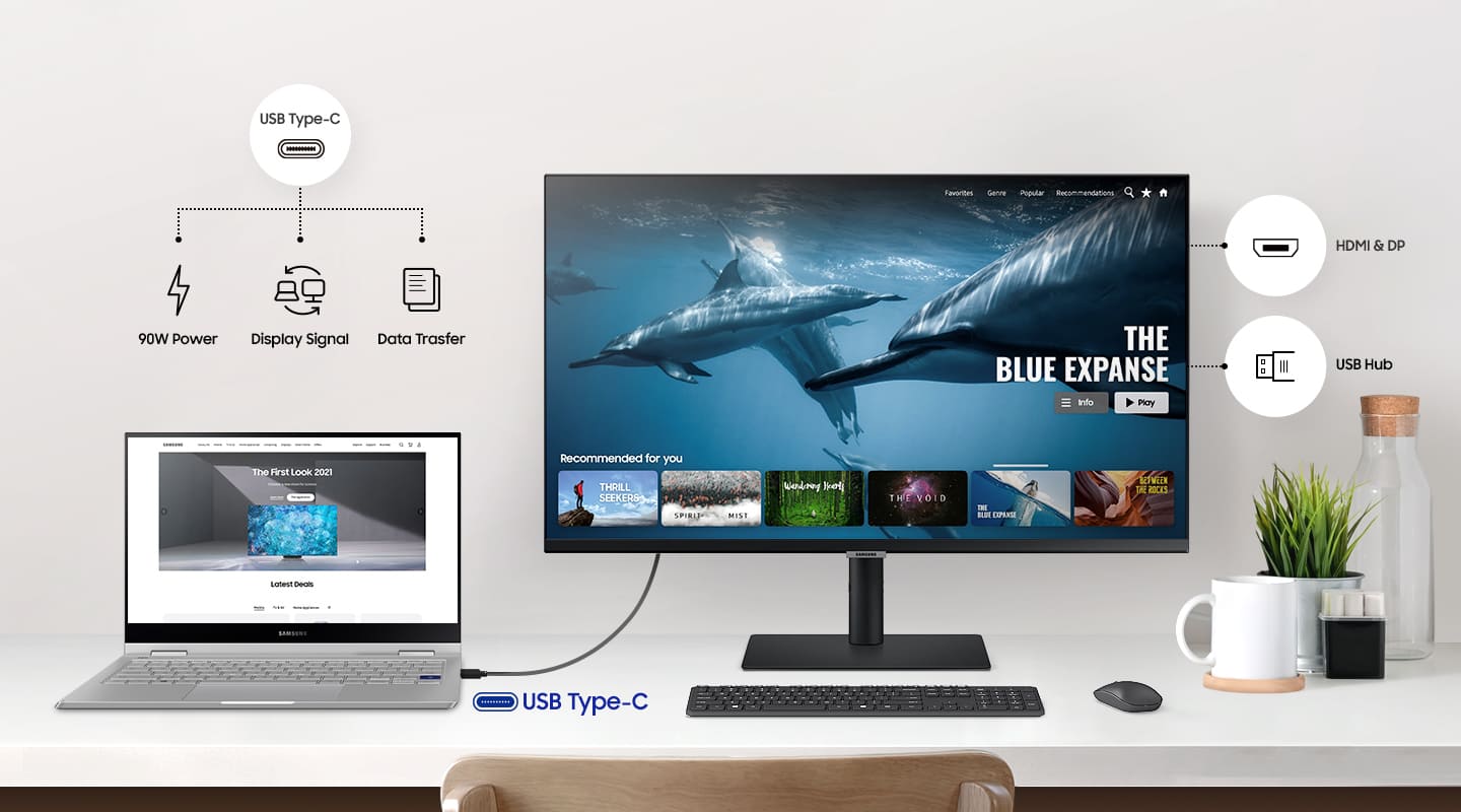 monitor-QHD-samsung-S24A600U-24inchi-usb-c
