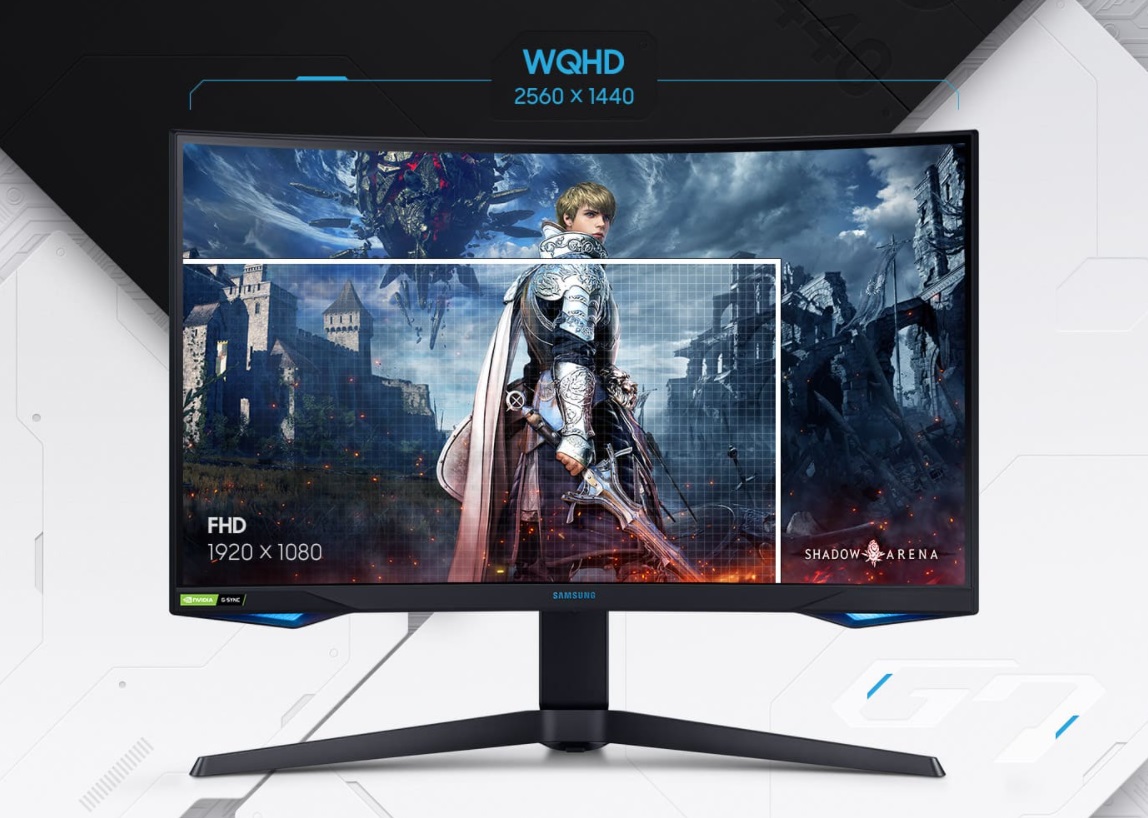 monitor-WQHD-samsung-G75T-Odyssey-G7-resolution