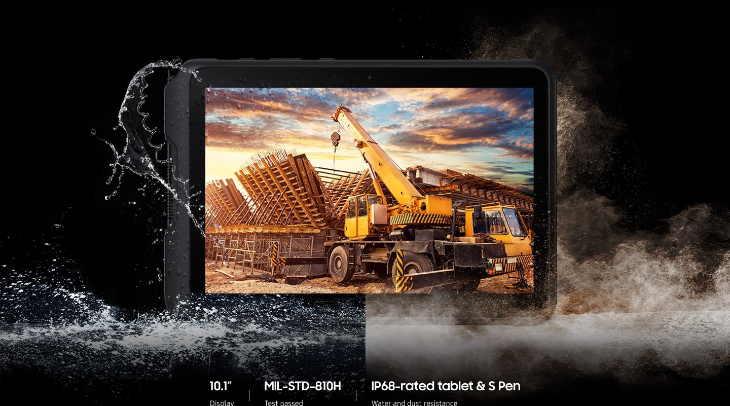 tableta samsung galaxy tab active4 pro black t630 t636 rezistenta la apa si praf