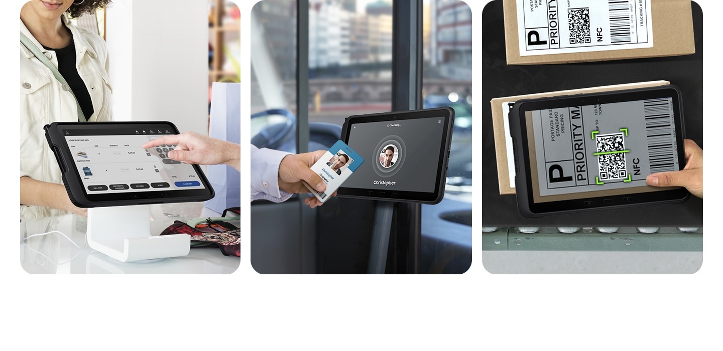 tableta samsung galaxy tab active4 pro black t630 t636 tehnologie nfc pentru afaceri
